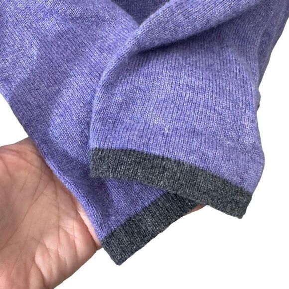 SUTTON STUDIO Violet 100% Cashmere Pullover Sweater size medium Womens - Picture 3 of 9